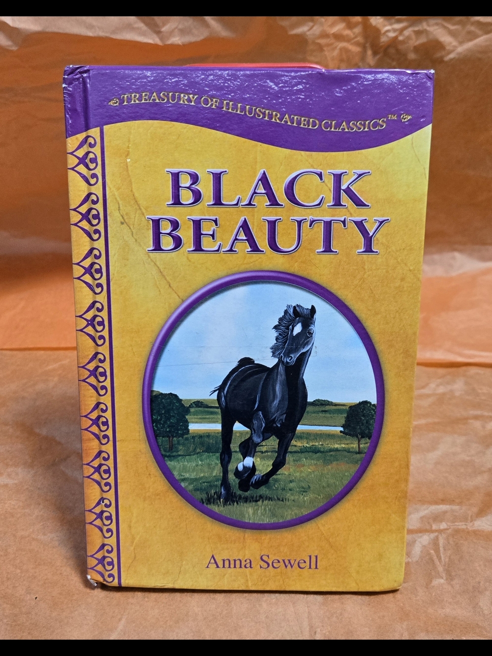 BLACK  BEAUTY BY ANNA SEWELL HARDCOVER BOOK